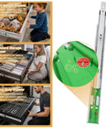 20 Inch Full Extension Drawer Slides With Soft Close, Heavy Duty Cabinet Drawer Tracks, 45mm Width Ball Bearing Rails, 3 Fold Adjustable Self Closing, 40kg Load Capacity, Durable Steel Mechanical Runner For Kitchen Cabinets And Dressers installed on drawer side