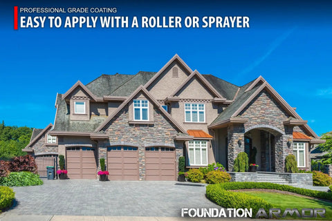 Beautiful home with paver driveway, showcasing Water Based Acrylic Concrete Sealer And Paver Protector With Cure And Seal Formula.
