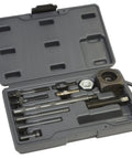 No Slip Pulley Puller Grips Pulleys Tight And Pulls Fast For V Belt And Serpentine Pulleys in gray case