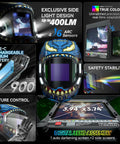 Panoramic 180 Degree Auto Darkening Welding Helmet For Pro Grade Clarity With True Color View And Built In LED Lights