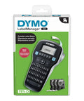 Slick Portable Label Maker Bundle Comes With Three D1 Tape Cassettes And Snappy Qwerty Typing Keys For Straight Up Zero Stress Home Or Office Organization Flex in packaging.