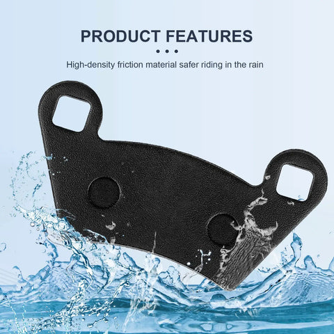 Front And Rear Brake Pads Fit Ranger 500 570 700 800 900 XP And RZR 800 900 XP Crew Diesel EFI Sportsman ACE 2008 2020 wet surface