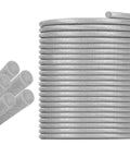 Tough As Nails Polyester Foam Backer Rod, 3/8 Inch By 59 Feet Long roll and pieces, flexible joint filler for concrete cracks.