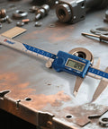 Left Handed Digital Caliper 0-6 Inch 0-150 mm Stainless Steel With Large LCD Screen Dual Units Inch And mm