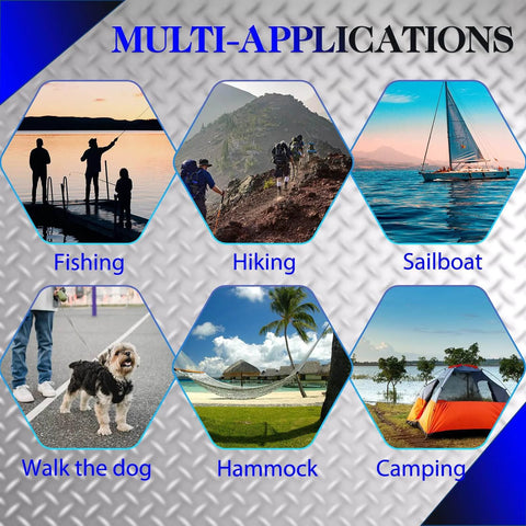 Multi-application uses: fishing, hiking, sailing, dog walking, hammock lounging, camping with Two Inch Heavy Duty Carabiner Clips Pack Of 50 M5 Black Galvanized Steel Spring Snap Hooks Rust Resistant For Keychains Hammock Camping Hiking Fishing Swing Sets And Outdoor Gear Load Capacity Up To 220 Lbs.