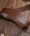 Dope Renaissance Obi Belt With Snatched Medieval Leather Corset Style Game Changing Wide Cinch Strap on wooden surface.