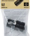 DWV9130 35mm Tool Adapter for Dust Collection Easy Hookup With DWV9000 Universal Connector in packaging