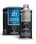 Top Tier Concrete Countertop Sealer Boasting Smooth Matte Finish Total Food Safe Guard in 24 fl oz container.