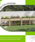 Raised Wood Planter Box On Legs With Storage Shelf For Vegetables Flowers And Herbs Outdoor Garden Bed, natural finish