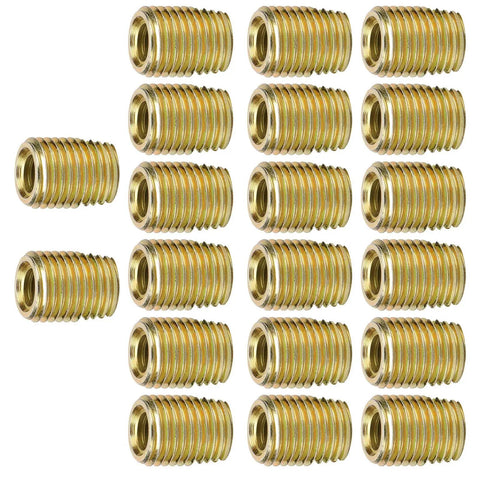 Top Tier 20 Piece Carbon Steel Thread Insert Repair Kit Assortment M2 To M12 Yellow Zinc Self Tapping Inserts For Heavy Duty Auto And Industrial Fixes You Can Trust, brass threaded inserts