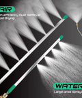 Beefy Radiator Cleaning Wand Set 3 Piece With 47 Inch 24 Inch And 15 Inch Stainless Steel Dual Water And Air Radiator Cleaner 4500 PSI spraying water and air