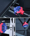 Rivet Nut Tool Kit With Carrying Case, 16 Inch Quick Change Mandrel Rivet Nut Setter in use on metal surfaces