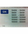 Compatibility list for Original GN AirClean 3D Efficiency Vacuum Cleaner Bags, showing model series S400i to S8999