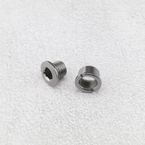 10 Piece Bicycle Chainring Screws And Crank Bolts Kit For Mountain Road And Folding Bikes Durable Carbon Steel Chainring Fasteners