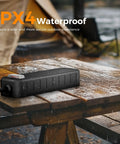 Outdoor Power Strip Weatherproof Rugged 25 Ft Extension Cord With 4 Outlets 1250W Waterproof Surge Protector IPX4 Shockproof