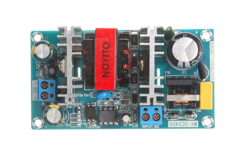 Isolated AC To DC Power Supply Module 120V To 240V Input, 12V DC Output, 4A Continuous Current, 6A Peak, 72W Max, Industrial Grade