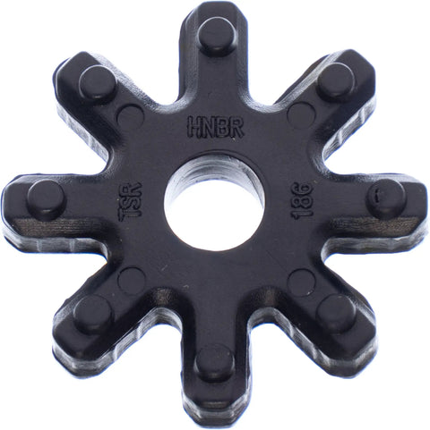 Steering Column MDPS Rubber Flex Coupler Clunk Repair For Hyundai Elantra Azera Sonata Santa Fe Veloster Kia Cadenza Optima Soul Forte Forte5 Compatible Models black rubber part front view
