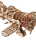 Vintage Wooden Airplane Model Kit With Wind Up Motor A Dope 1930s Racing Aircraft Puzzle For Adults DIY 3D Wood Plane Build Inspired By Old School Golden Age Of Flight Perfect Desk Display And Collectible Mechanical Hobby, wooden 3D kit