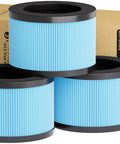 True HEPA Replacement Filter For Air Purifiers That Fits AROEVE MK01 MK06 VOOPNU DHJH12 Kloudi DHJH01 Standard Version 3 Pack