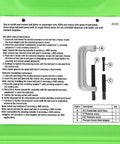 XL C Frame Ball Joint Press Kit For Trucks Beast Built Heavy Duty Tool instructions with labeled parts A, B, C, D.
