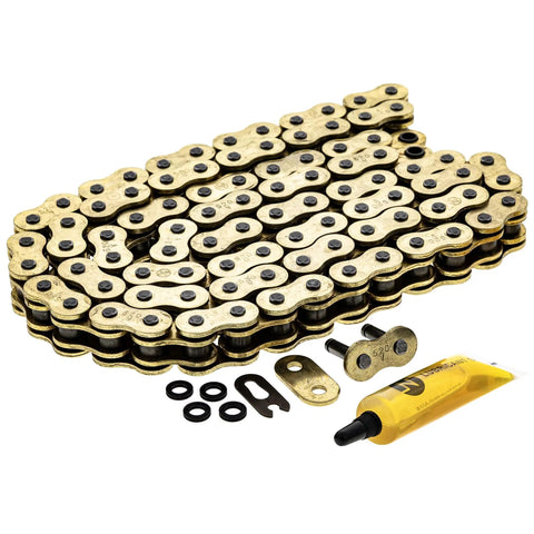 Drive Sprocket And Chain Combo For Yamaha Blaster YFS200 Front 13T Rear 40T 520V X Ring 92 Links Beefed Up ATV Chain Kit