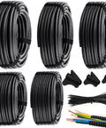 Split Wire Loom Tubing Kit With Five Size Options Quarter Inch Three Eighths Inch Half Inch Three Quarters Inch And One Inch By Twenty Feet
