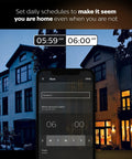 Set schedules on A19 smart bulb app interface, showing home lighting automation feature with Get Your Hands On This Awesome A19 Smart Bulb That Gives You 16 Million Colors To Light Up Any Lamp Or Overhead Light Just Right Needs A Smart Hub To Work And Plays Nice With Alexa For Hands Free Voice Control This Is The Older Version But Still Kicks