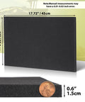 60 PPI Coarse Polyurethane Foam Filter Sheet Go To Washable And Reusable Cut To Size 18x12x0.6 Inches for various filters