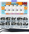 Ultimate 250 Piece Transistor Kit Set With 10 Values For DIY Arduino Projects Includes labeled compartments of PNP NPN transistors