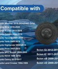 Durable Brake Master Cylinder Fluid Reservoir Cap Direct Fit For Toyota And Lexus Vehicles Including 4Runner Camry RAV4 Prius Avalon Scion IQ XB XD NX300 IS RC ES Replace Part 47230 20140 No Hassle Fit against car image with compatibility list