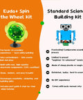 STEM Interactive Hands-On Lucky Wheel Craft Kit For Teens And Beginners, Build Your Own Prize Wheel, Learn Electronics, Soldering Practice, Ages 13 14 15 16 18 Plus, Fun DIY Science Project, orange comparison poster