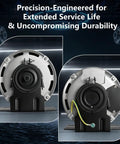 Premium One Quarter Hp Belt Drive Blower Fan Motor With 115 V 1725 Rpm And 48 Frame For Hvac Units showing precision-engineered design.