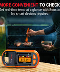 600Ft Wireless Meat Thermometer With Two Color Coded Probes Bluetooth Thermometer For Grilling And Smoking LCD Display