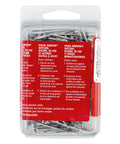 Package of Short Aluminum One Eighth Inch Pop Rivets For Metal Fabric Leather And Auto Repair 100 Pack Reliable Rivet Fasteners