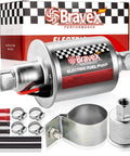 Universal Electric Fuel Pump 5 To 9 PSI 12V With Installation Kit Plug And Play Low Pressure Fuel Delivery For Cars Trucks