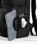 Dad Friendly Diaper Bag Backpack With Dual Compartments And Removable Cooler, Easy Access Wipes Pocket, Hunter Green