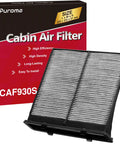 Cabin Air Filter With Activated Carbon For Subaru Crosstrek Forester Impreza WRX WRX STI XV Crosstrek Replacement Odor Control