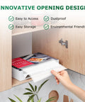 Pint Size Vacuum Sealer Bags 100 Pack 6x10 Inches Heavy Duty Commercial Grade Precut Storage Bags in kitchen cabinet