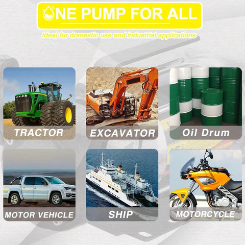 12V Self Priming Oil Transfer Pump With Switch For Gasoline And Kerosene Compact Electric Fuel Pump used for tractor, ship, and drum transfer