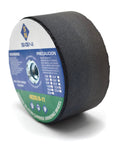 Green 4 Inch Grinding Stone For Angle Grinder, 120 Grit Abrasive Wheel, shown with labeled side facing forward