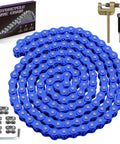 Blue 35 Chain With Chain Breaker For Mini Bikes And Go Karts 140 Links Heavy Duty Plug And Play for Coleman CT100U and more