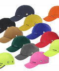 Go To Lightweight Safety Bump Cap Baseball Style Protective Hat in various colors including navy blue, with removable shell.