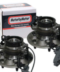 Front Wheel Hub Bearing And Assembly For 2004 2008 Chevy Colorado And GMC Canyon 6 Lug 2WD With ABS No Noise Low Runout Tech For Z71 Off Road Chassis Upgrade