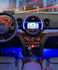 Multicolor Music LED Car Interior Strip Lights Kit With Sound Active Rhythm USB Powered under dash lighting in car