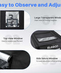 Fireproof And Dustproof 3D Printer Enclosure For Neptune And Ender Models with large transparent window and Velcro side window