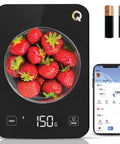 Smart Food Scale With Nutritional Calculator Waterproof LED Display Digital Kitchen Scale For Weight Loss Cooking And Baking