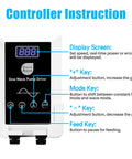 Controller for Controllable DC Aquarium Return Pump With Sine Wave Technology Ultra Silent 12000 LPH 3100 GPH 80W Marine Wave Maker