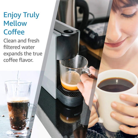 Replacement Coffee Water Filter Pack of 2 for Gaggia Philips Saeco Brita Intenza CA670200 Compatibility TUV SUD Certified BPA Free