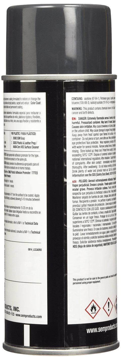 SEM Products Graphite Color Coat spray can, 12 fl oz