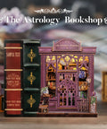 DIY Book Nook Kit For Beginners With The Astrology Bookshop Theme Miniature Scene On A Shelf Wooden Laser Cut Craft Kit Pre Colored